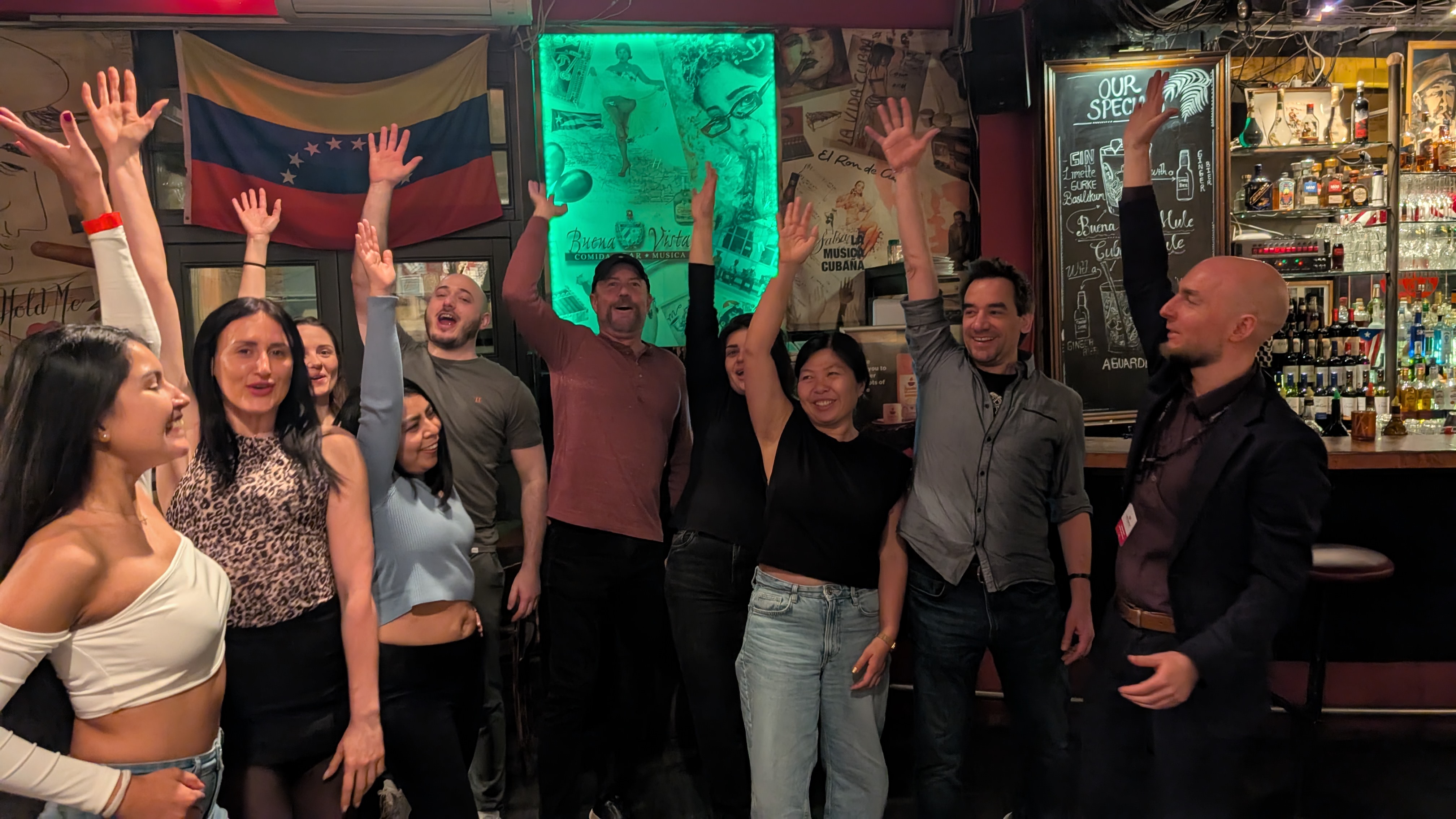 Salsa Cubana class at Buena Vista Bar Munich